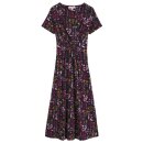 Chapelle Dress Inky Botanical Maritime