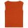 Linen Sleeveless T-Shirt Burnt Brick