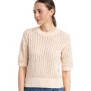 Knitted T-Shirt Flen Crochet Vanilla White