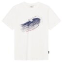 T-Shirt Stockholm Support Line Wave Off White