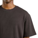 T-Shirt Danviken Waffle Phantom Black