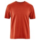 T- Shirt mit Rundhalsausschnitt Rust