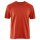 T- Shirt mit Rundhalsausschnitt Rust