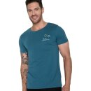 T-Shirt Beach View Guide Blue Stone