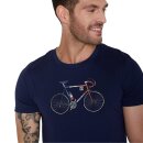 T-Shirt Bike Jacques Guide Navy