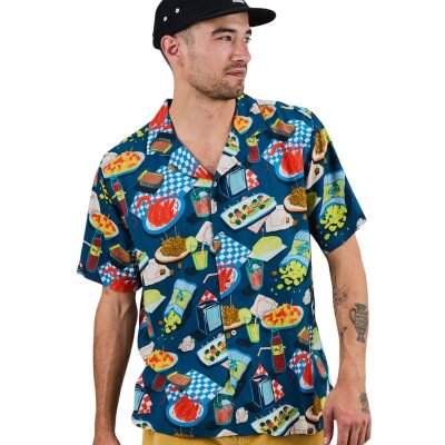 Chiringuito Aloha Shirt blue