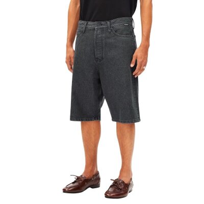 Baggy Denim Short Corno