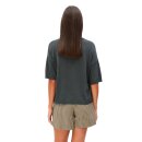 Linen Blend Knit Sweater Space Steel
