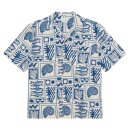 Marstrand Shirt Ocean Squares Oat White