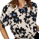 Bluse Ocra Bloom Electric Blue