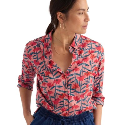 Larissa Shirt Echinacea Stems Rosehip