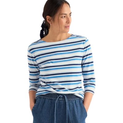 Sailor Top Tri Mini Cornish Blue Fog