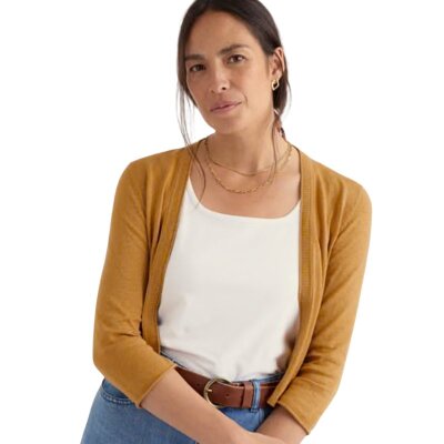 Vanessa Cardigan - Dark Sienna