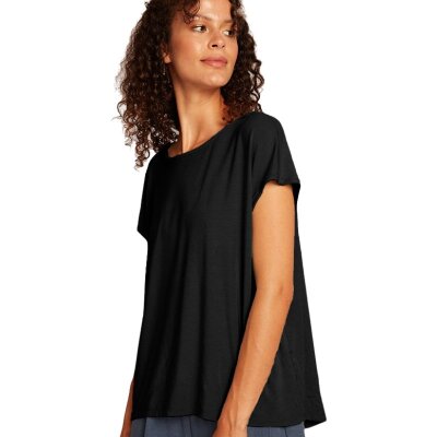 Rückenfreies Shirt Fari Schwarz