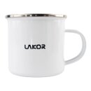 An Otter Vacation Emaille Tasse