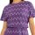 Kleid May Palm Leaf Soft Berry