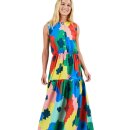 Maxi Flowers Chemise Layers Dress