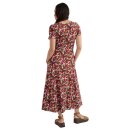 Veronica Dress Abstract Protea Chalk