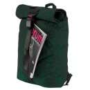 Rucksack Rolltop BIQ Grün