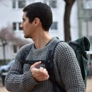 Rucksack Rolltop BIQ Grün