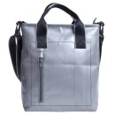 Shopper Albert silbern schwarz