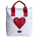Shopper Albert weiß rot