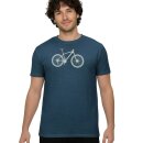 T-Shirt Mountain Loom Blue Pine