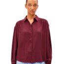 Efinaraa Ecovero Blouse Velvet Red