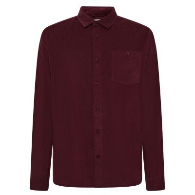 Dune Regular Corduroy Shirt Burgundy