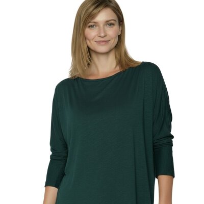 Basic Simper Longsleeve Petrol Green