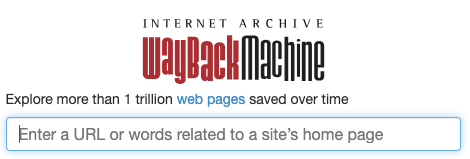 waybackmachine